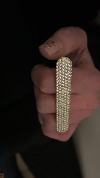 Image 8 of Rhinestone bar ring