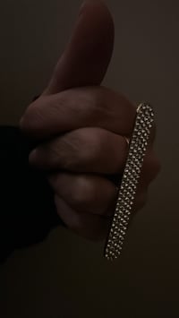 Image 12 of Rhinestone bar ring