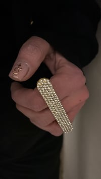 Image 13 of Rhinestone bar ring