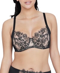 Image 1 of SKARLET BLUE- ENTICE FULL FIT LACE SIDE SUPPORT