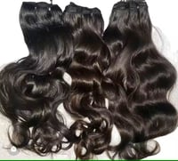 Image 2 of Raw Hair Goddess 100% Indian Human Hair Weft Bundles Wavy