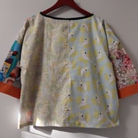 Image 2 of KylieJane Mixed Up Swing top -friendship and floral