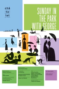 Image 4 of Sunday in the park with Georges | Affiche signée par Philippe Apeloig