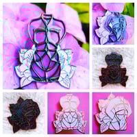 Sensation Shibari enamel pins
