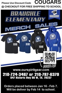 Image 2 of Brauchle Cougars Blue Hoodie