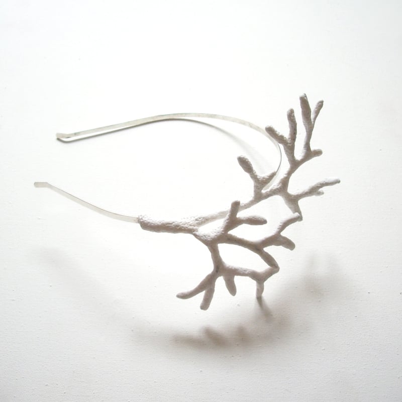Image of Corail blanc Headband
