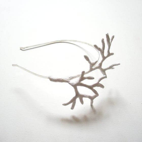 Image of Corail blanc Headband