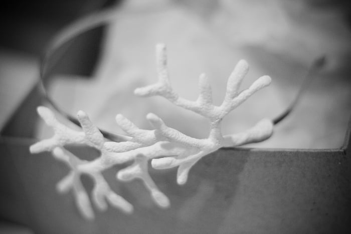 Image of Corail blanc Headband