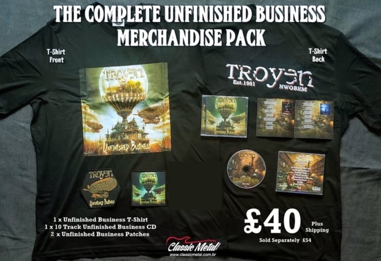 Image of THE COMPLETE UNFINISHED BUSINESS MERCHANDISE PACK