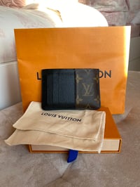 Image 1 of Louis Vuitton Daily Card Holder Black