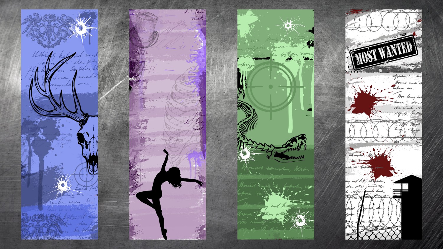 Image of Officially licensed the edge of darkness trilogy bookmarks 