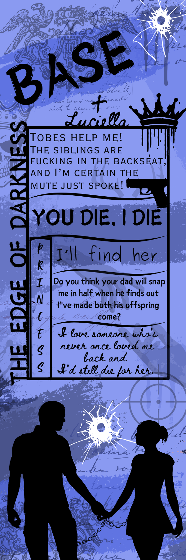 Image of Officially licensed the edge of darkness trilogy bookmarks 