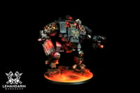 Image 1 of Commission painting - Primaris Redemptor Dreadnought Legion of the Damned