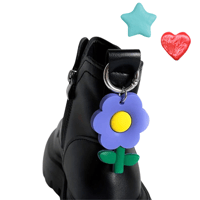 PREORDER- Flower shoe charm 