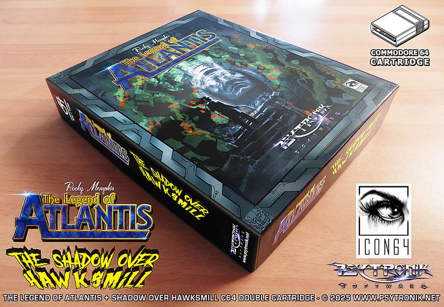 Image of Legend Of Atlantis + Shadow Over Hawksmill Dual Cartridge