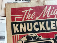 Image 3 of The Mighty Knucklehead Linocut Print FREE SHIPPING