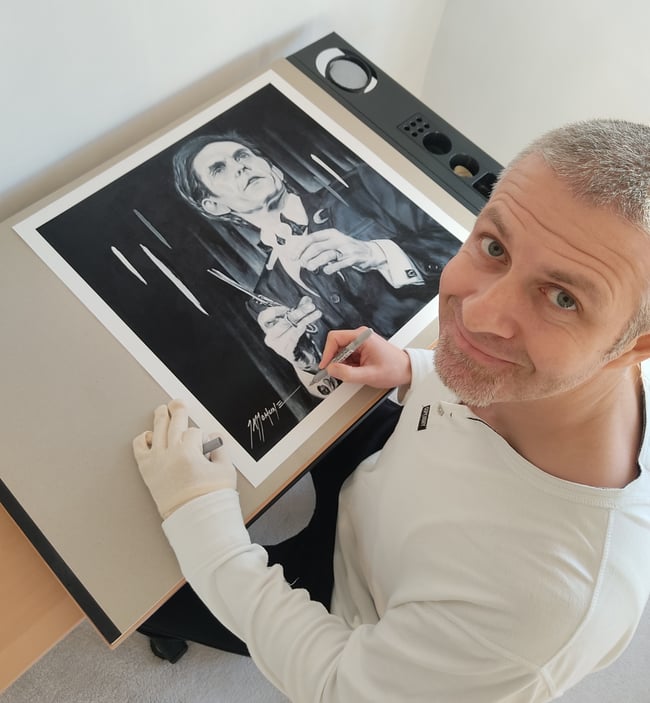 <b>Zabrecky<BR>The Paper Monsters<BR></b>Official Limited-Edition Giclée