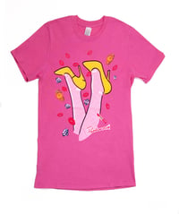 Image 1 of Legs Pink T-Shirt