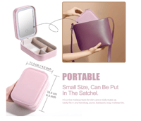 Image 5 of Makeup Bag With LED Mirror