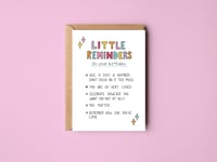 Image 2 of Little reminders on your birthday cards