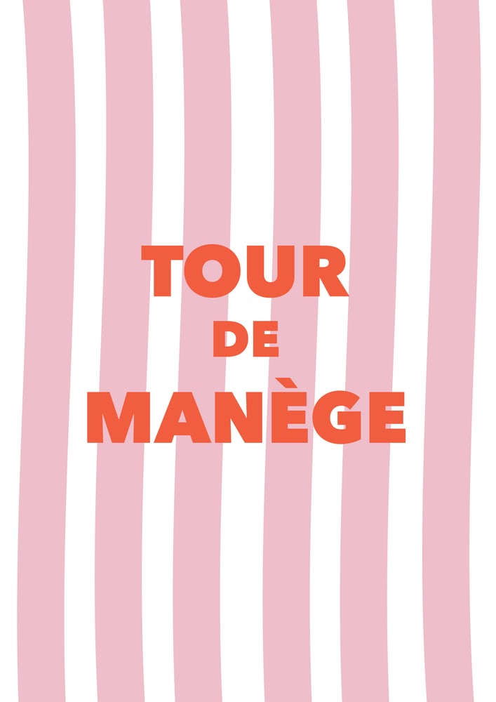 Image of Affiche Tour de manège