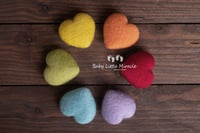 Image 1 of Rainbow hearts set 