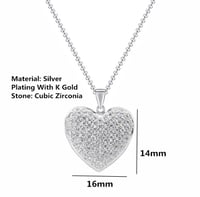 Image 2 of Tiny Heart Necklace