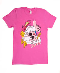 Image 1 of Falling Head Pink T-Shirt