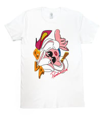 Image 1 of Falling Head White T-Shirt