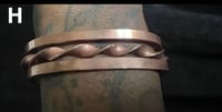 Image 1 of Multi-Tier Copper Bangles