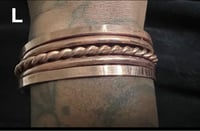 Image 5 of Multi-Tier Copper Bangles