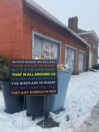 Image 1 of HERZOG (Burden of Dreams) YARD SIGN ***PRESALE***
