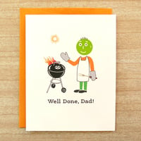 Image 1 of Well Done Father's Day Card