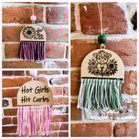 Image 2 of Macrame Car Charms 