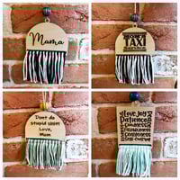 Image 3 of Macrame Car Charms 