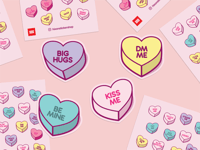 Image 3 of Valentine's Day Sticker Sheet