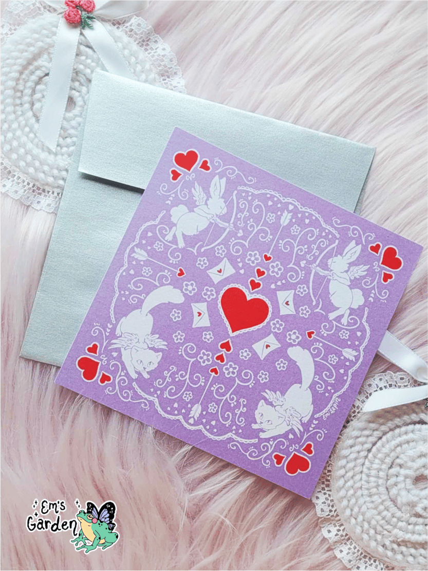 Image of Messengers of Love Card and Envelope set