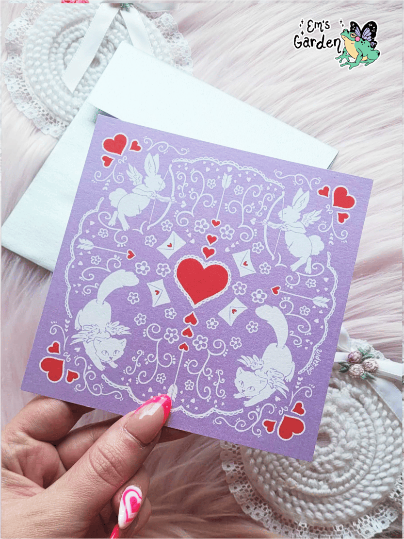 Image of Messengers of Love Card and Envelope set