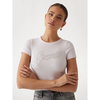 Image 2 of CAMISETA ROSA LETRAS GUESS SS25