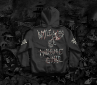 Image 2 of Battle Axes & Machine Guns Hoodie PREORDER