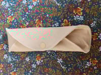 Image 3 of Set of 12 Un-dyed, Non-Bleached 100% Linen Pantyliners
