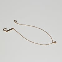 Image 3 of Petite Diamond Drop Bracelet