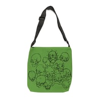 Image 1 of Skellys Adjustable Tote Bag (Green)