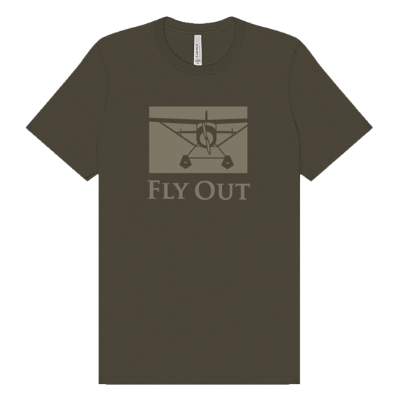Image of Alaska Fly Out Tee Shirt 