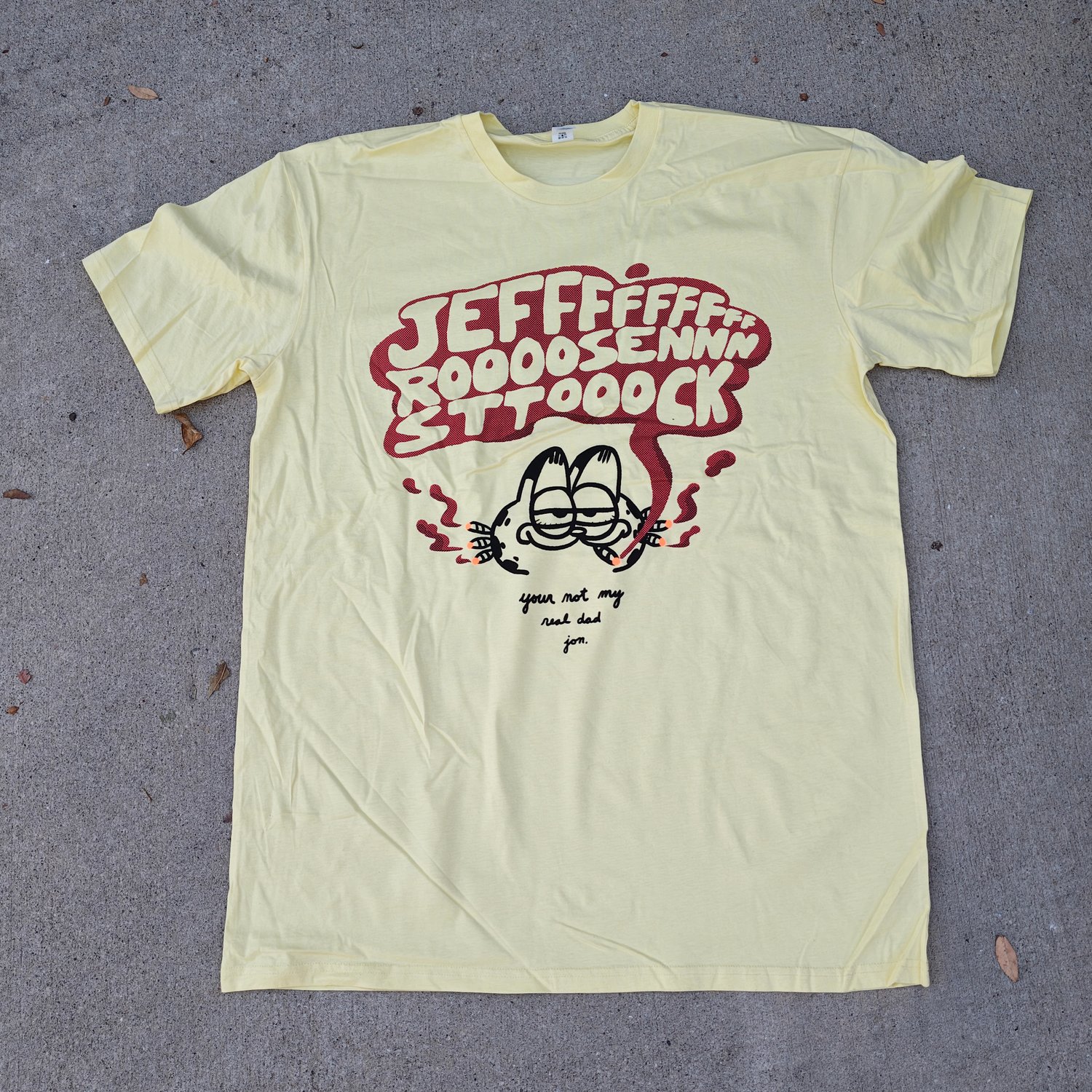 Image of JEFF ROSENSTOCK GARFY BLUNTZ TEE