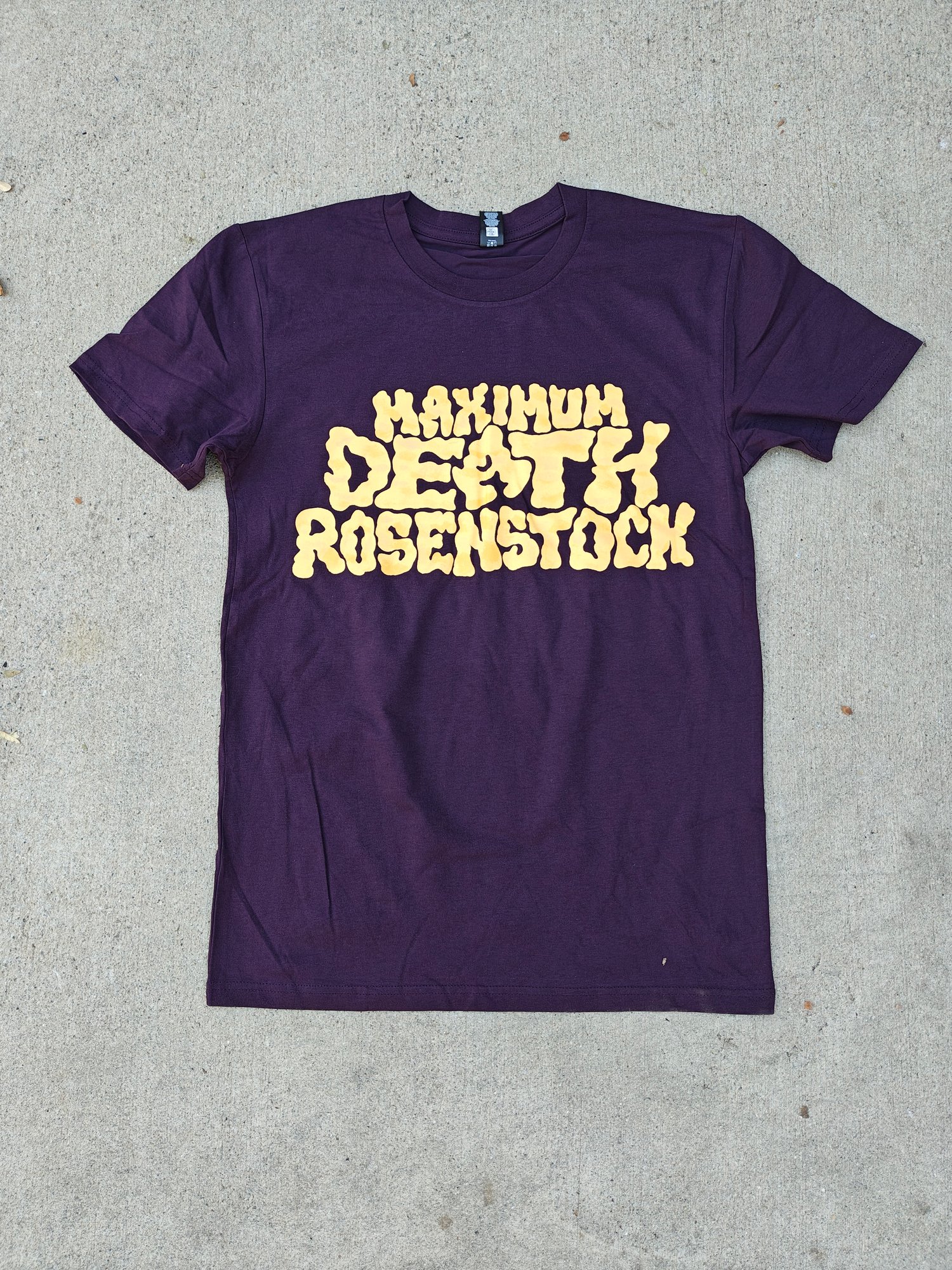 Image of MAXIMUM DEATH ROSENSTOCK TEE