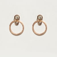 Image 1 of Mini Circle Stud Earring