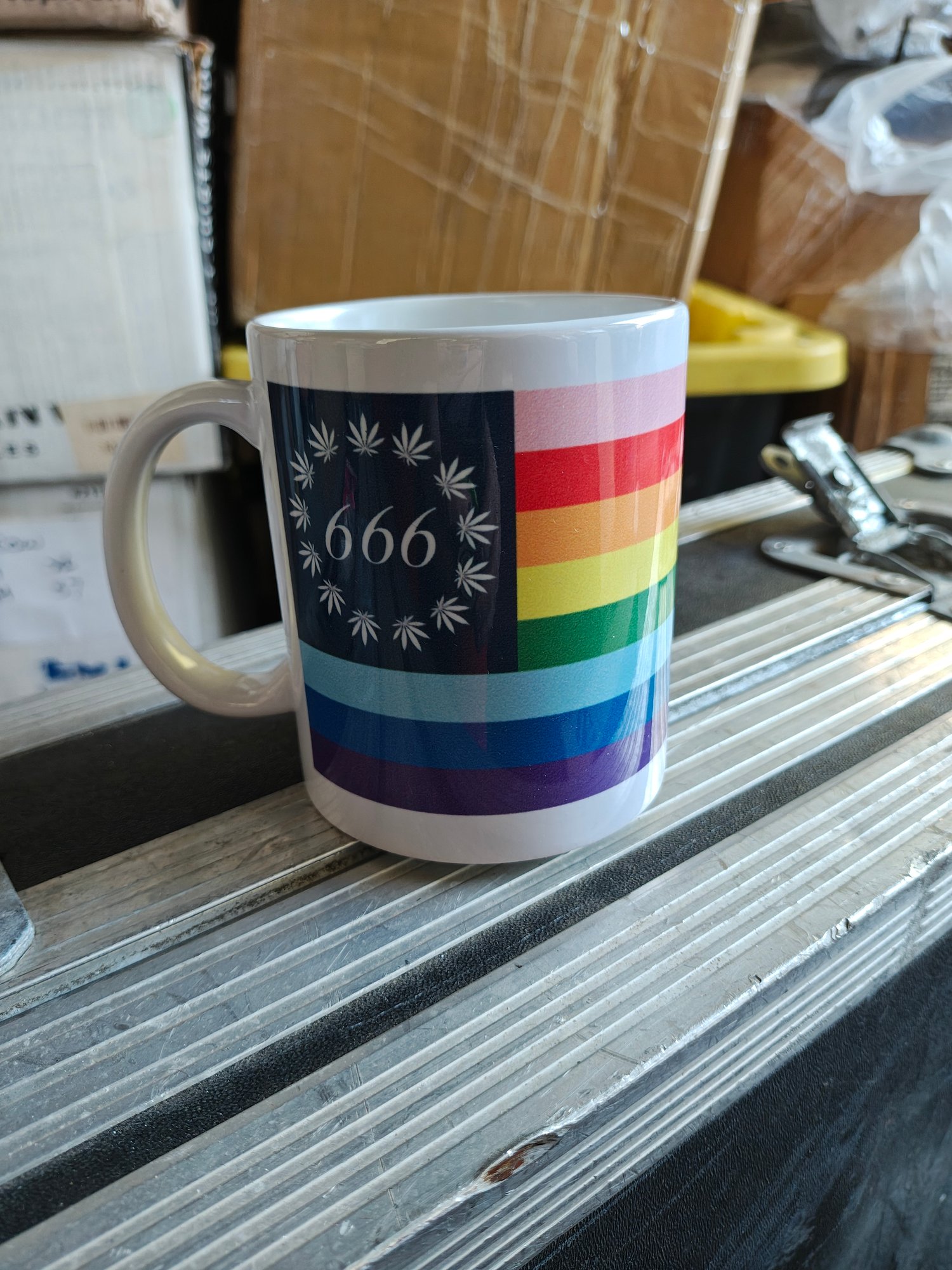 Image of PRIDE WEED 666 MUGS