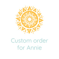 Image 1 of Custom Order for Annie