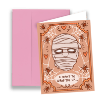 Image 1 of NEW! MONSTER VALENTINE - MUMMY